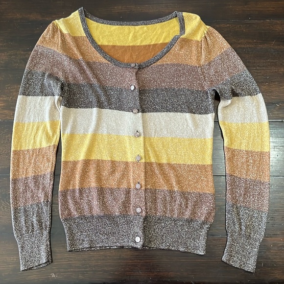 So sparkly fall cardigan - Picture 1 of 6